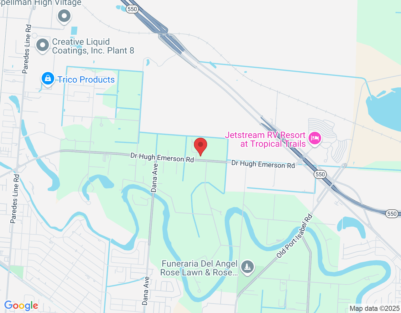 2065 Dr Hugh Emerson Rd, Brownsville, TX 78526, USA
