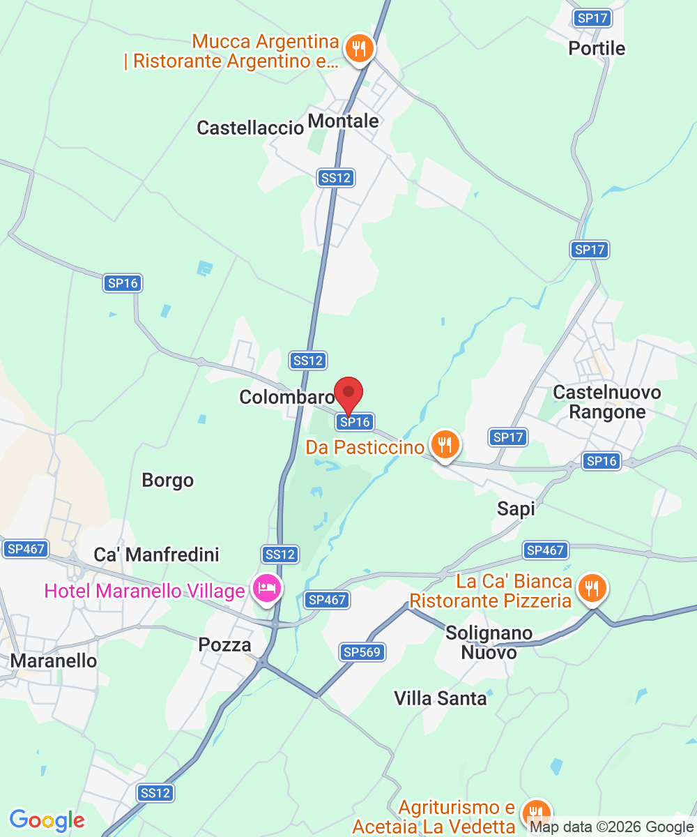 Via Castelnuovo Rangone, 23, 41043 Colombaro MO, Italia