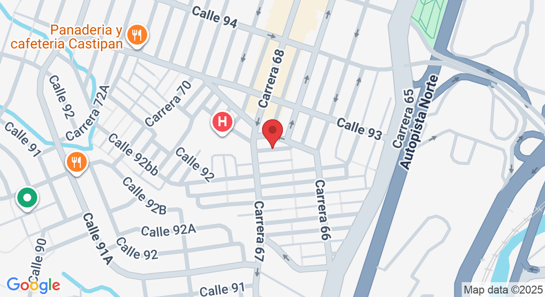 Cl. 92E #66a 38, Francisco Zea, Medellín, Castilla, Medellín, Antioquia, Colombia