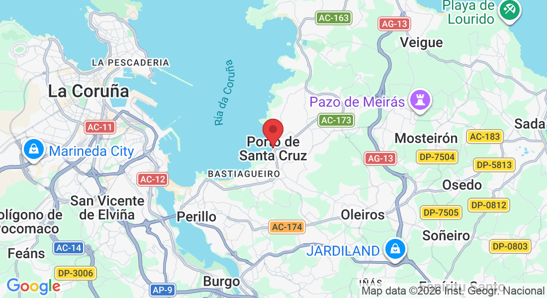 Porto de Santa Cruz, 15179 Oleiros, La Coruña, España