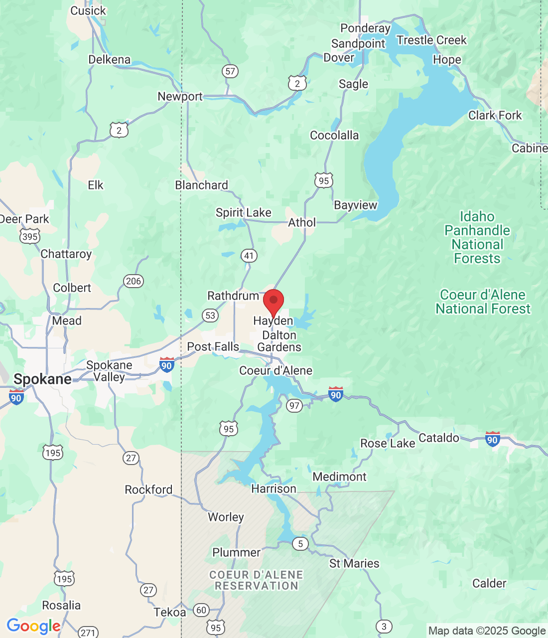 10636 N Government Wy, Hayden, ID 83835, USA