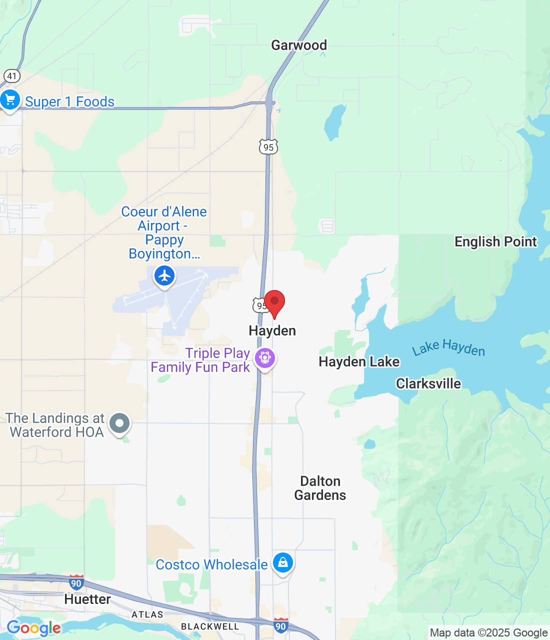 10636 N Government Wy, Hayden, ID 83835, USA