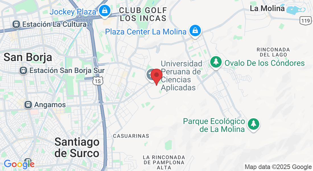 Jr. Alonso de Molina 1652, Santiago de Surco 15023, Perú