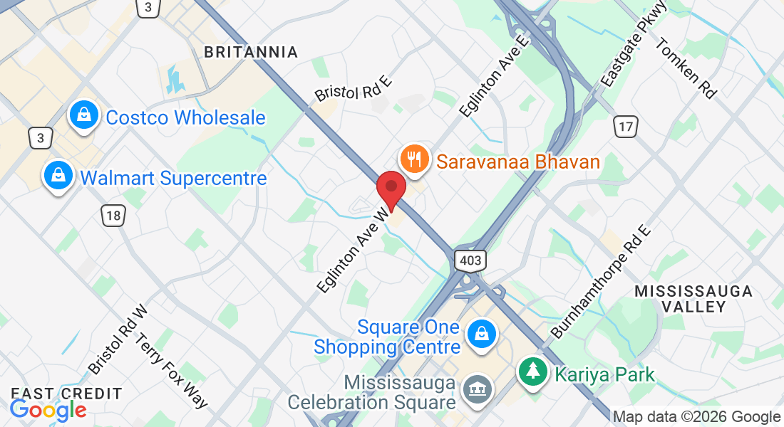 30 Eglinton Ave W #201, Mississauga, ON L5R 3E7, Canada