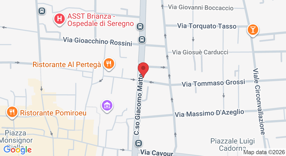 C.so Giacomo Matteotti, 110, 20831 Seregno MB, Italy