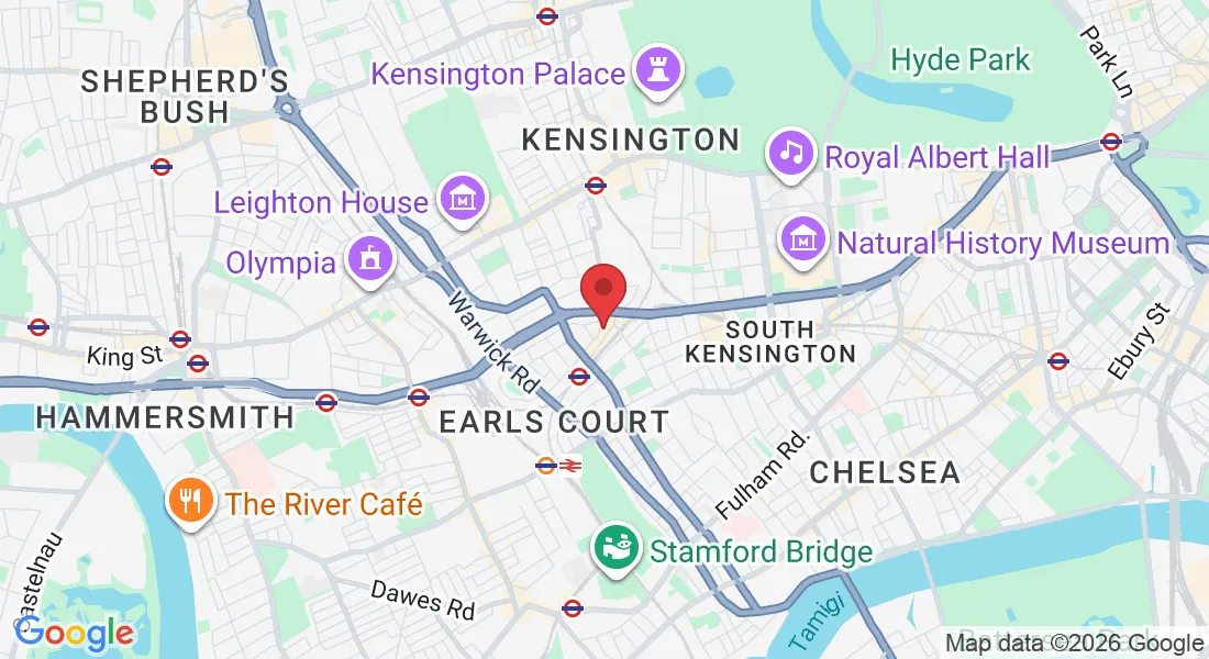 58 Kenway Rd, London SW5 0RA, Regno Unito