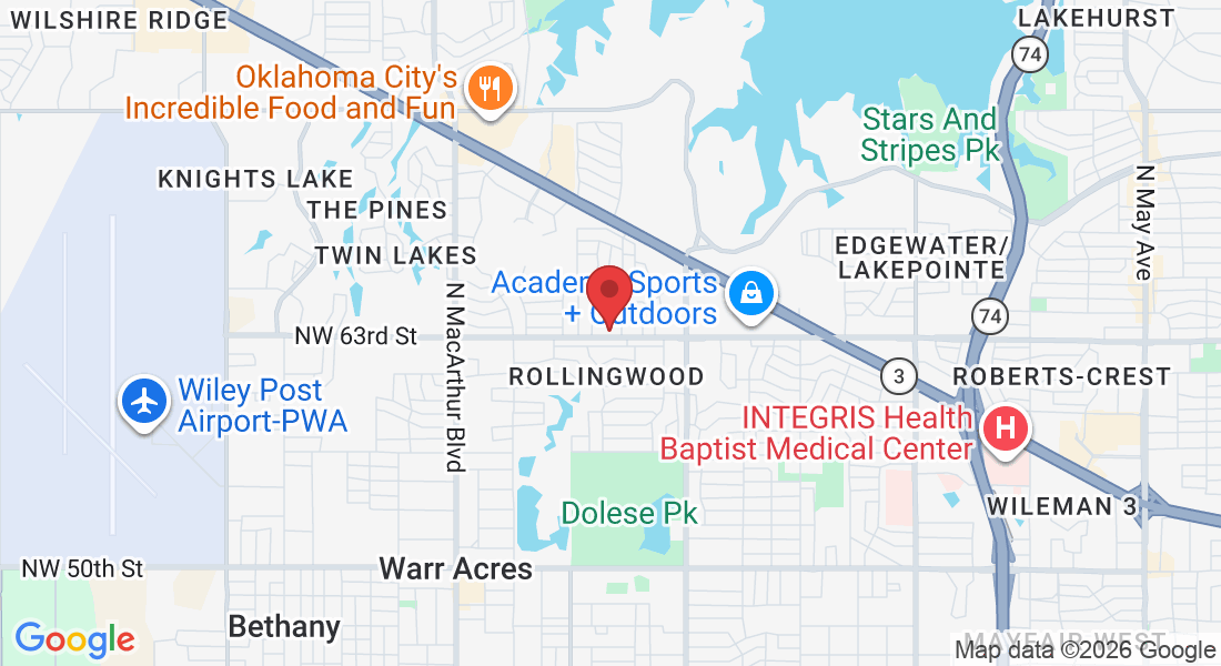 4735 NW 63rd St, Oklahoma City, OK 73132, USA