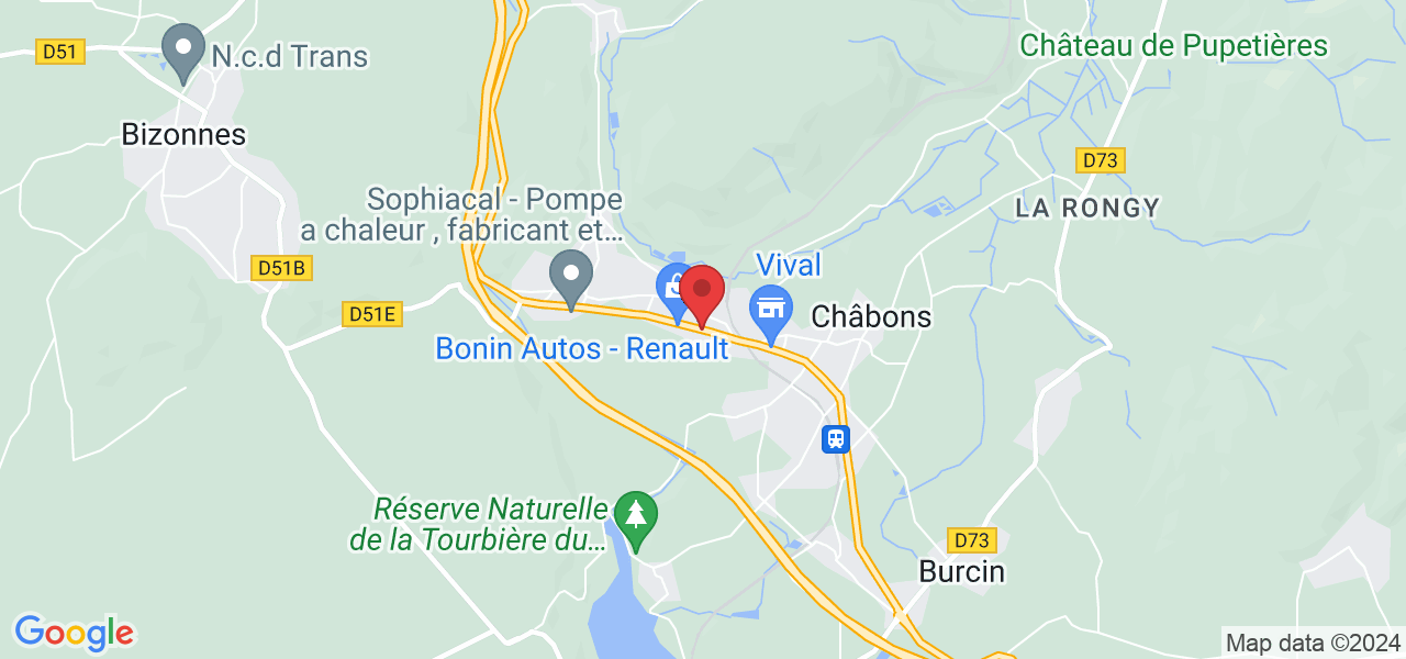 44 Rte de Grenoble, 38690 Châbons, France