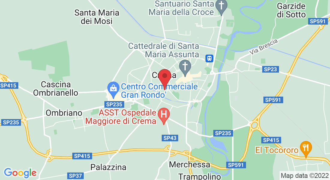 Viale Repubblica, 22, 26013 Crema CR, Italia