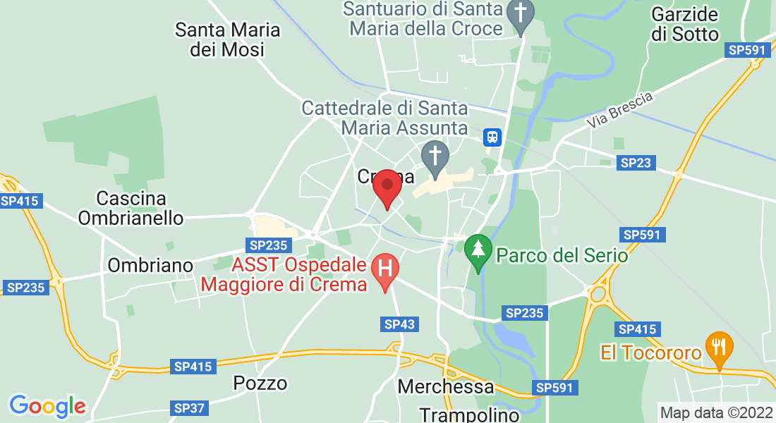 Viale Repubblica, 22, 26013 Crema CR, Italia