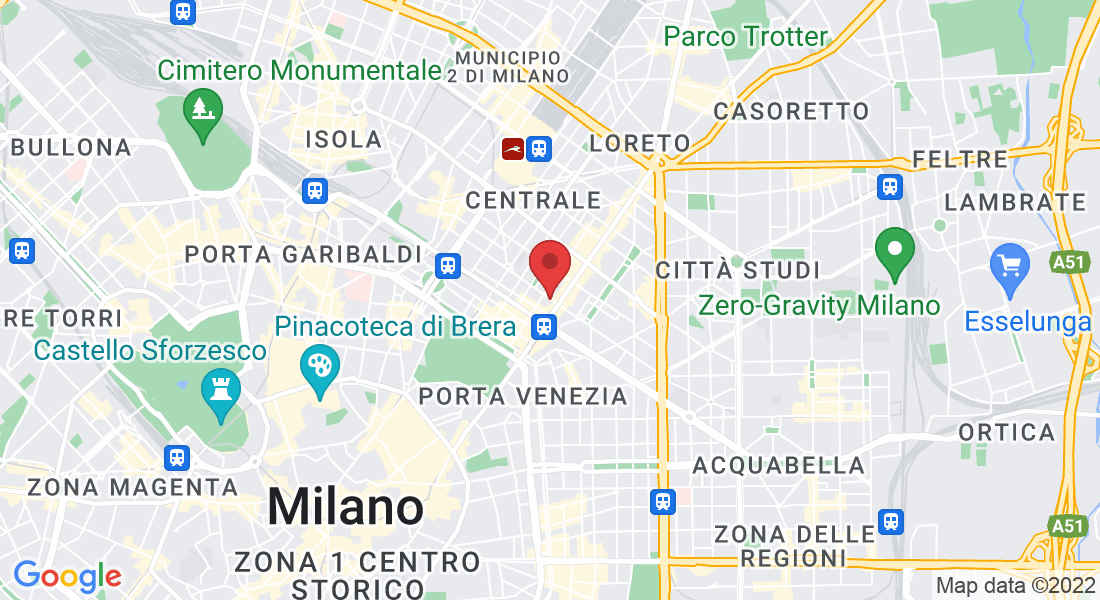 Via S. Gregorio, 3b, 20124 Milano MI, Italia