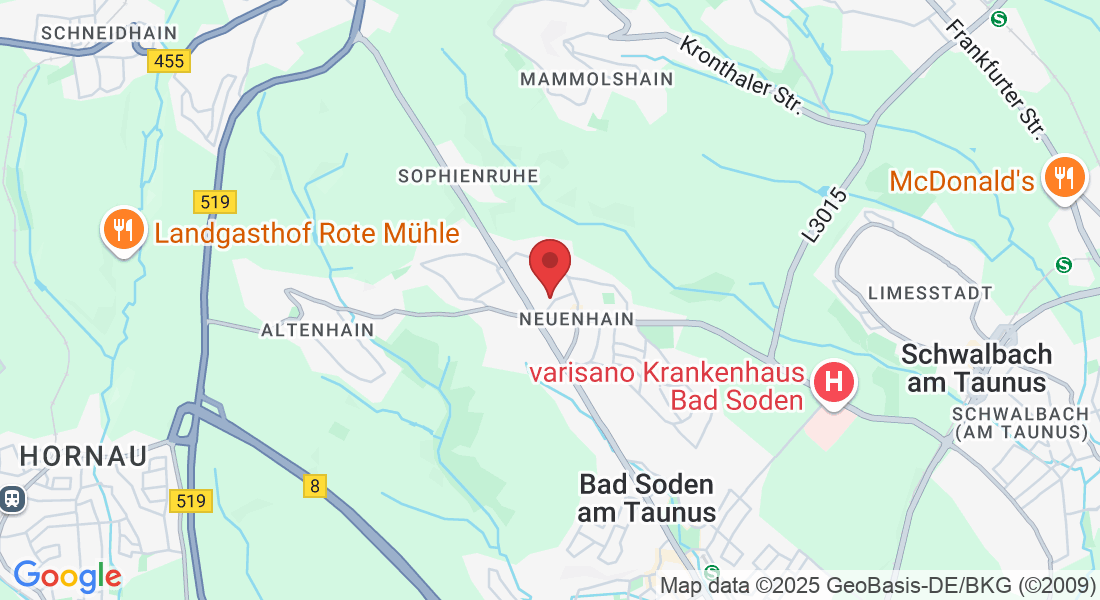 Taunusstraße 20, 65812 Bad Soden am Taunus, Deutschland