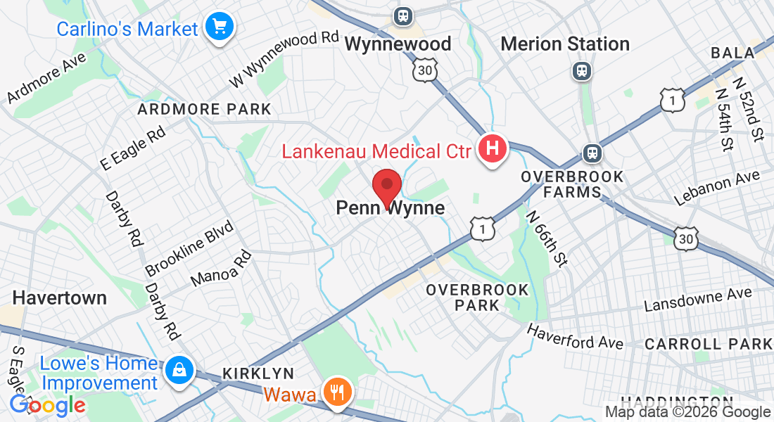 1404 Manoa Rd, Penn Wynne, PA 19096, USA