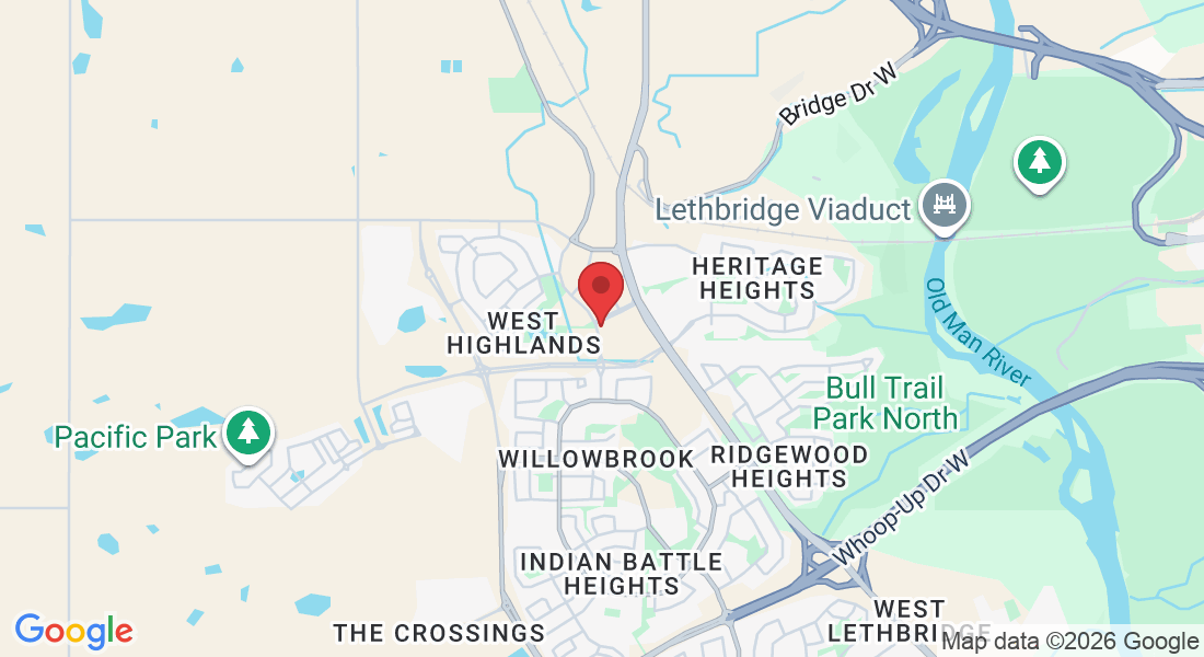 525 Highlands Blvd W, Lethbridge, AB T1J 4V3, Canada