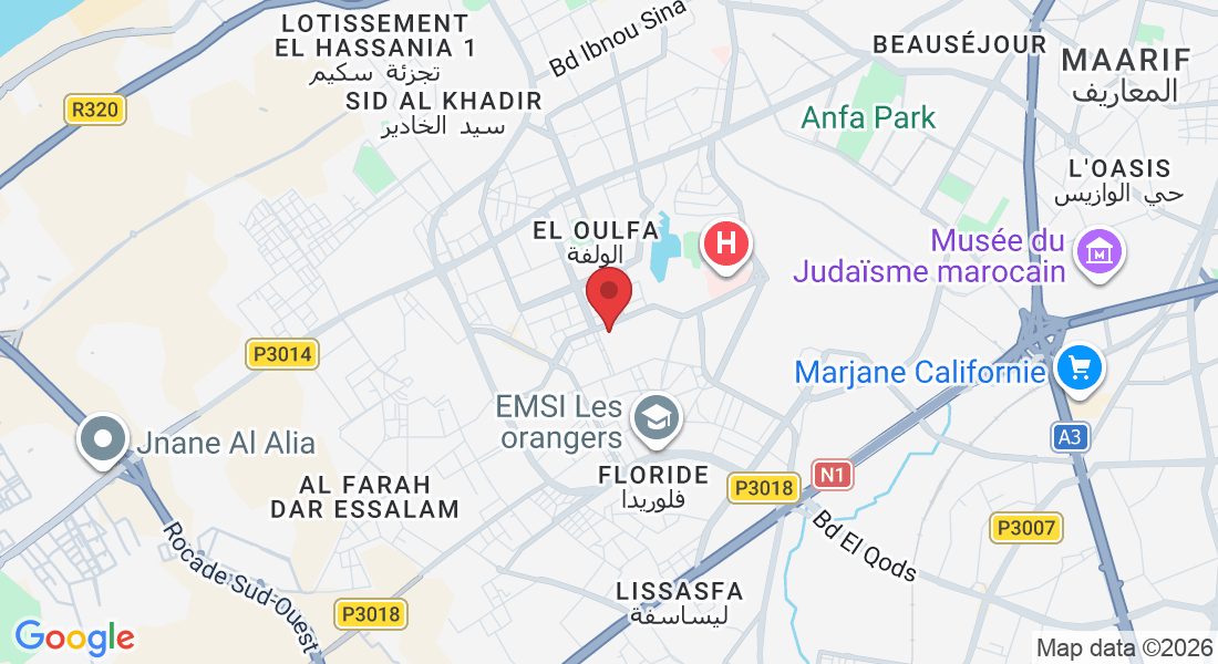 G8XF+J46, Casablanca, Maroc