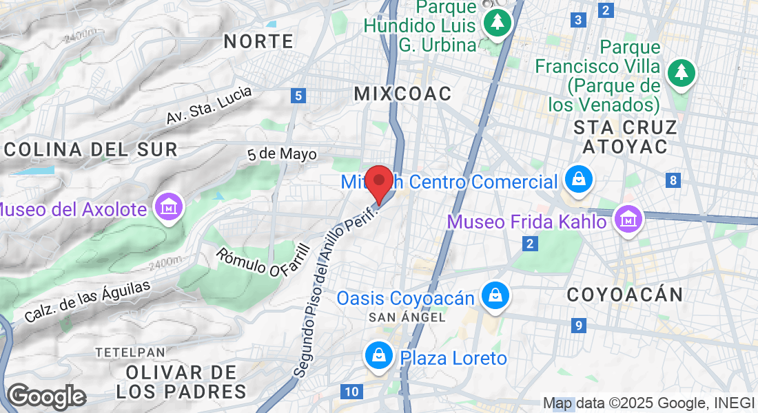 Blvd. Adolfo López Mateos 2022, Los Alpes, Álvaro Obregón, 01010 Ciudad de México, CDMX, México