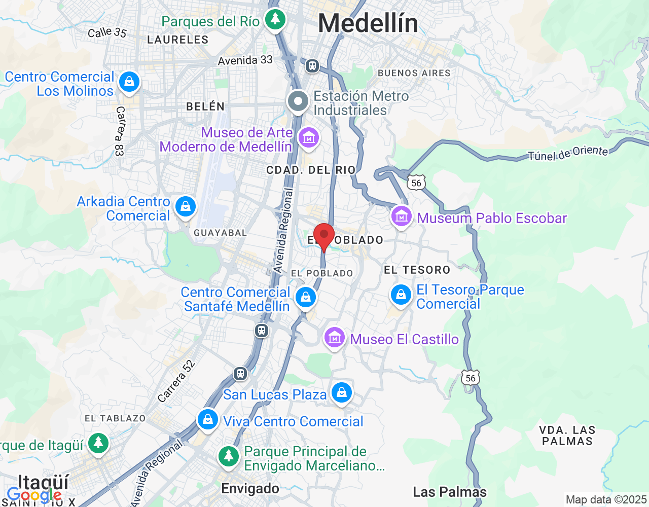 Cl. 7 #39-290, El Poblado, Medellín, El Poblado, Medellín, Antioquia, Colombia