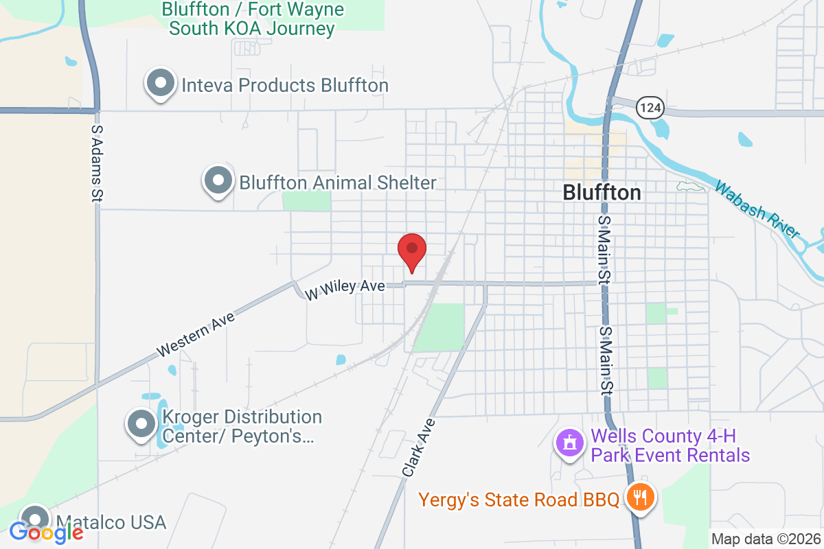 1015 W Wiley Ave, Bluffton, IN 46714, USA
