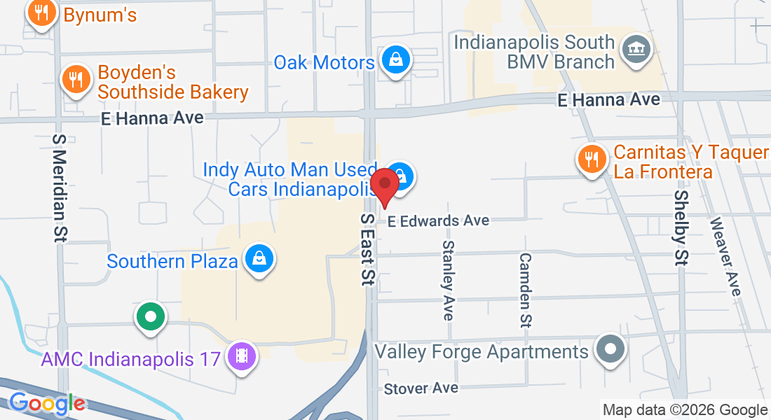 4141 S East St, Indianapolis, IN 46227, USA