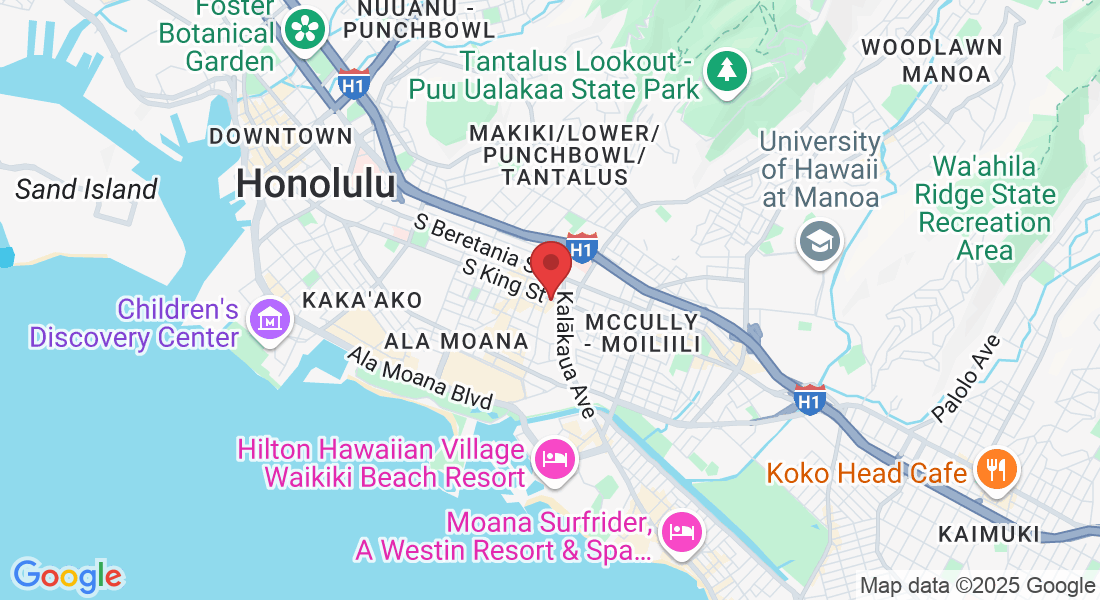1491 S King St, Honolulu, HI 96814, USA