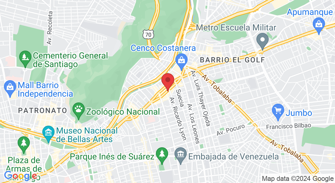 Av. Nueva Providencia 2155, Of 1005, 7510161 Providencia, Región Metropolitana, Chile