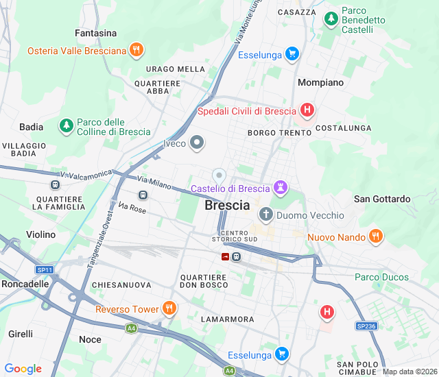 Via Giuseppe Parini, 4, 25126 Brescia BS, Italia