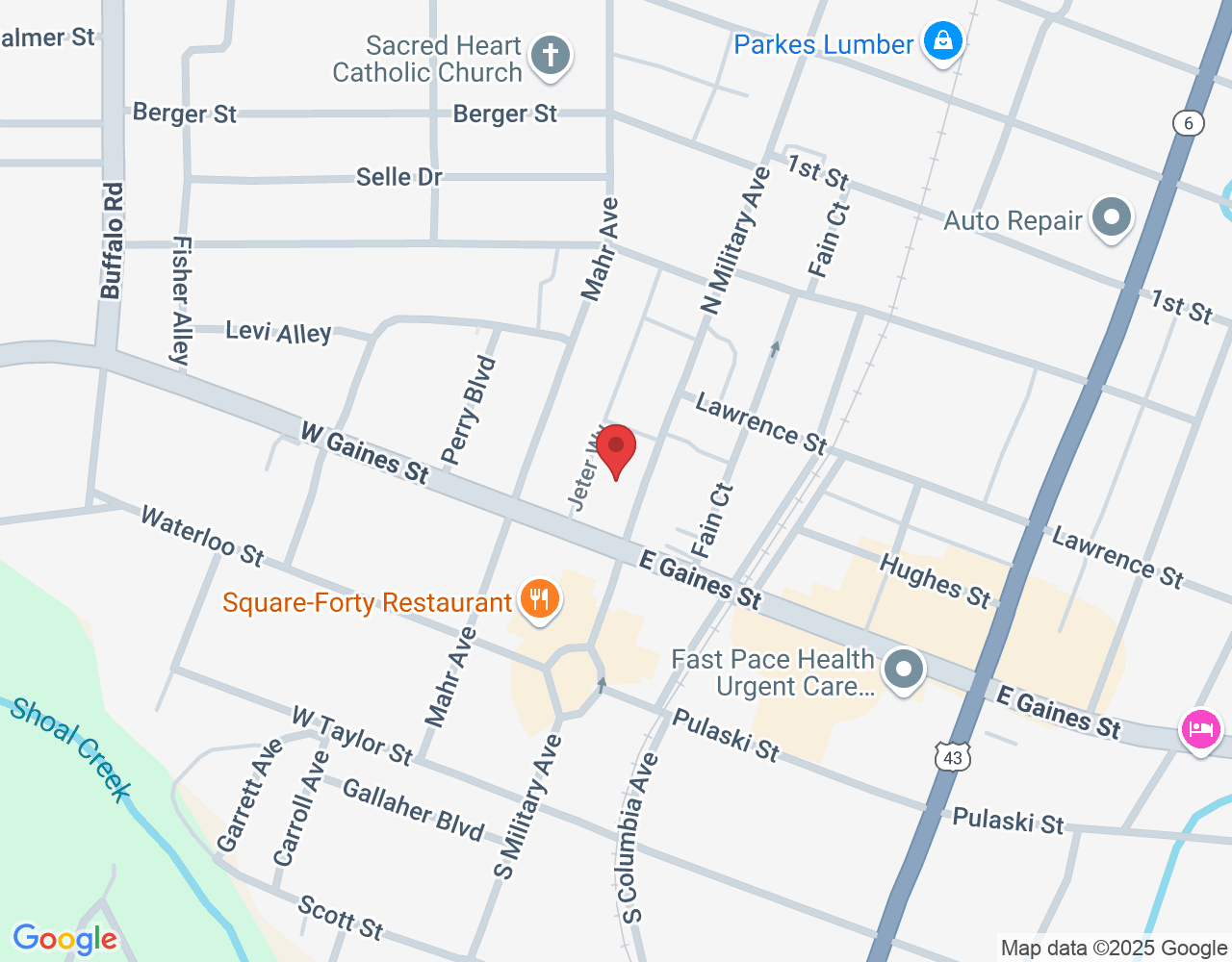 203 N Military Ave, Lawrenceburg, TN 38464, USA