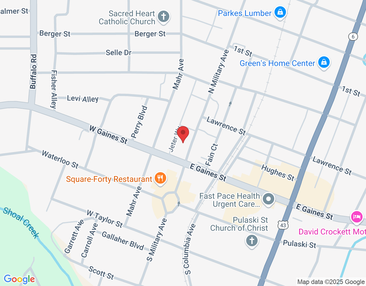 203 N Military Ave, Lawrenceburg, TN 38464, USA