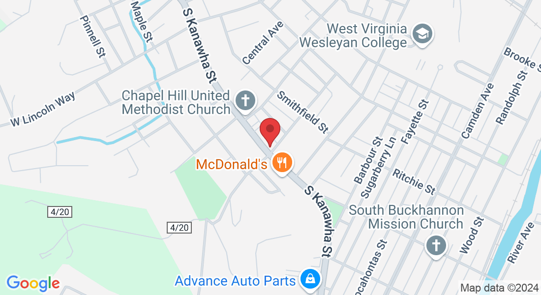 108 S Kanawha St, Buckhannon, WV 26201, USA