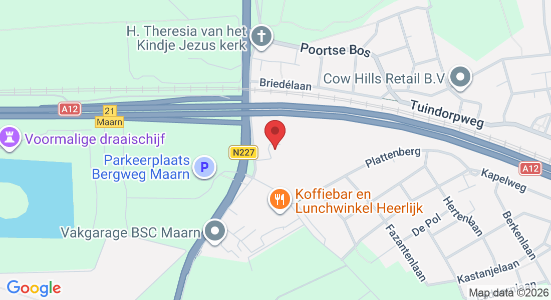 Amersfoortseweg 38, 3951 LC Maarn, Nederland