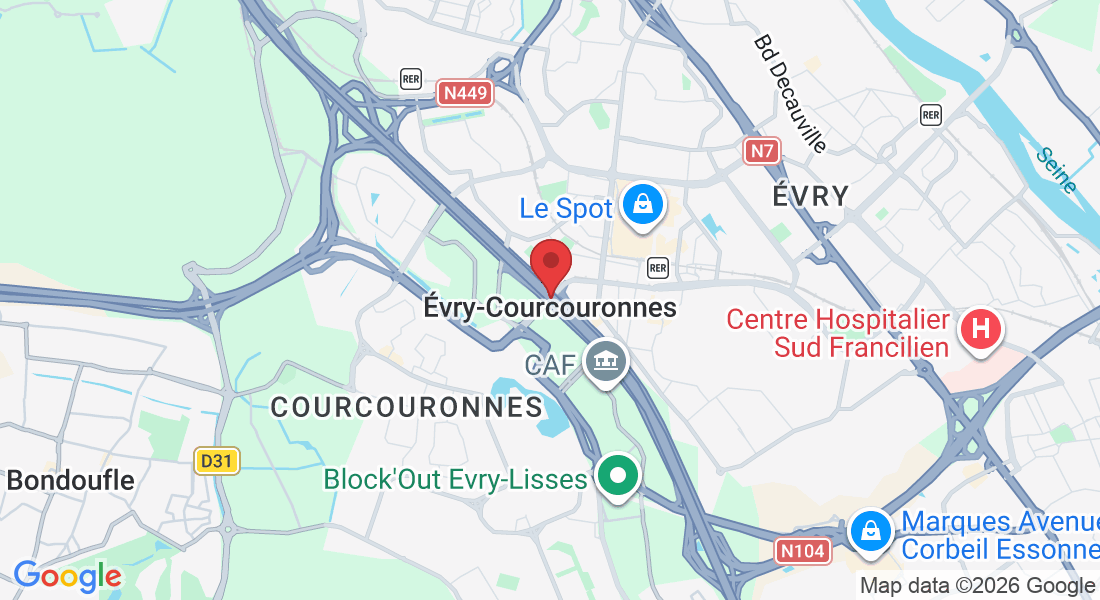 Évry-Courcouronnes, France