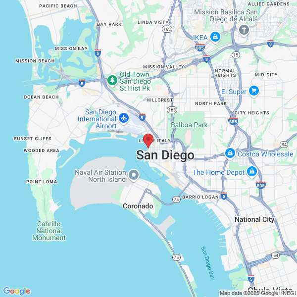 1355 N Harbor Dr, San Diego, CA 92101, USA