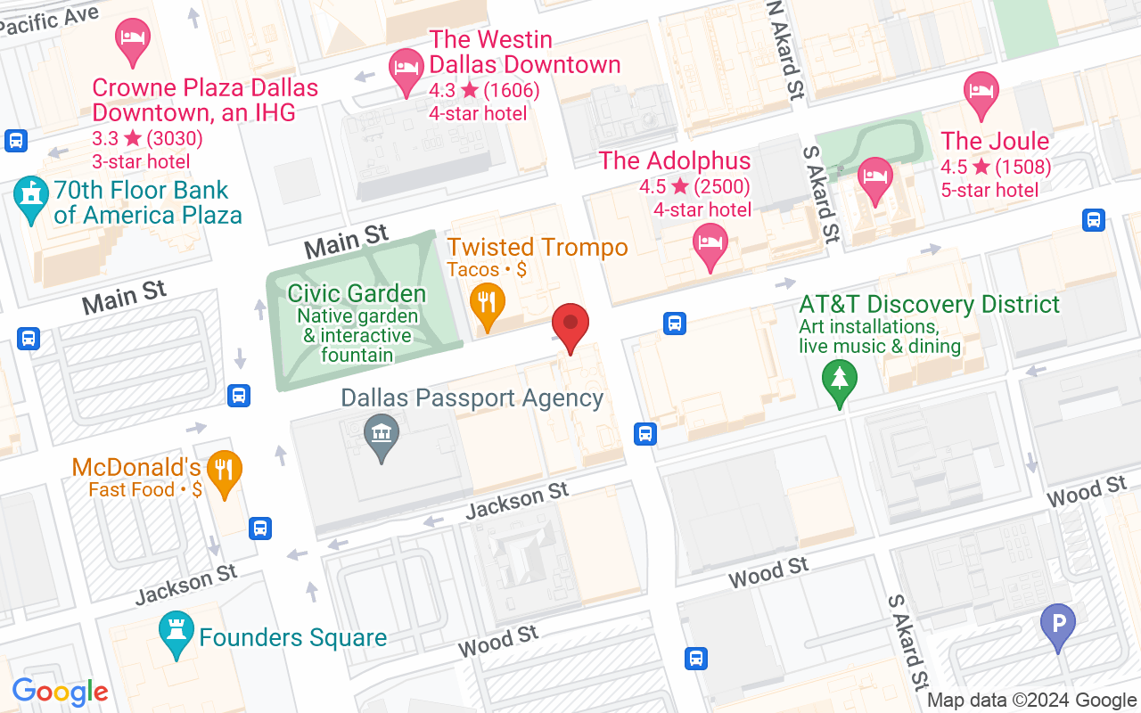 1222 Commerce St #100, Dallas, TX 75202, USA