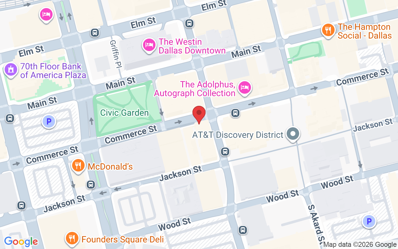 1222 Commerce St #100, Dallas, TX 75202, USA