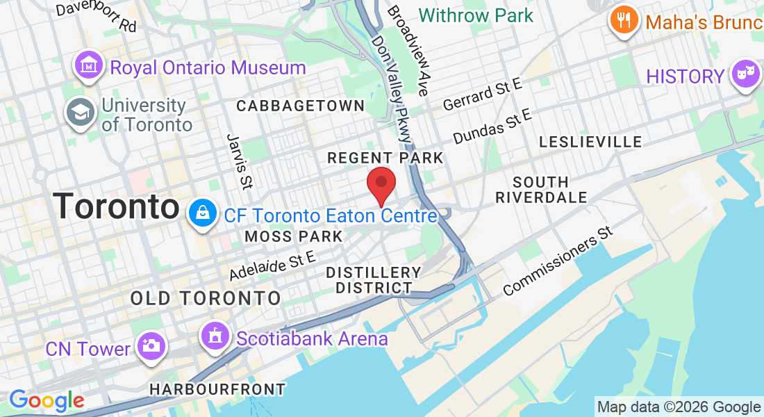 489 Queen St E suite 202, Toronto, ON M5A 1V1, Canada