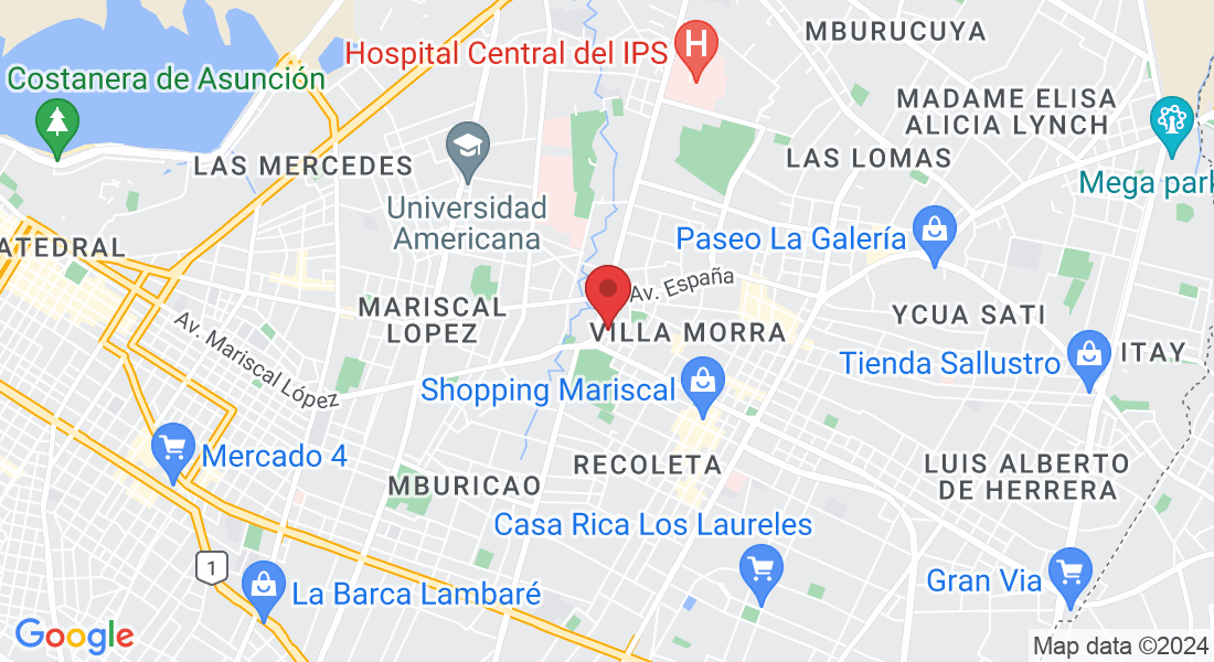 Máximo Lira 242A, Asunción 001411, Paraguay