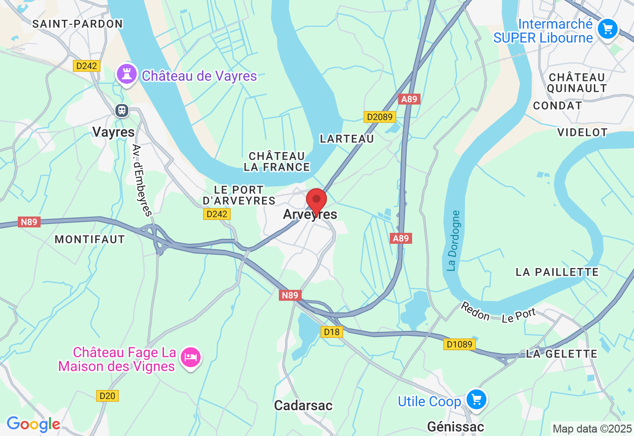 2 bis Rue de Feldbach, 33500 Arveyres, France