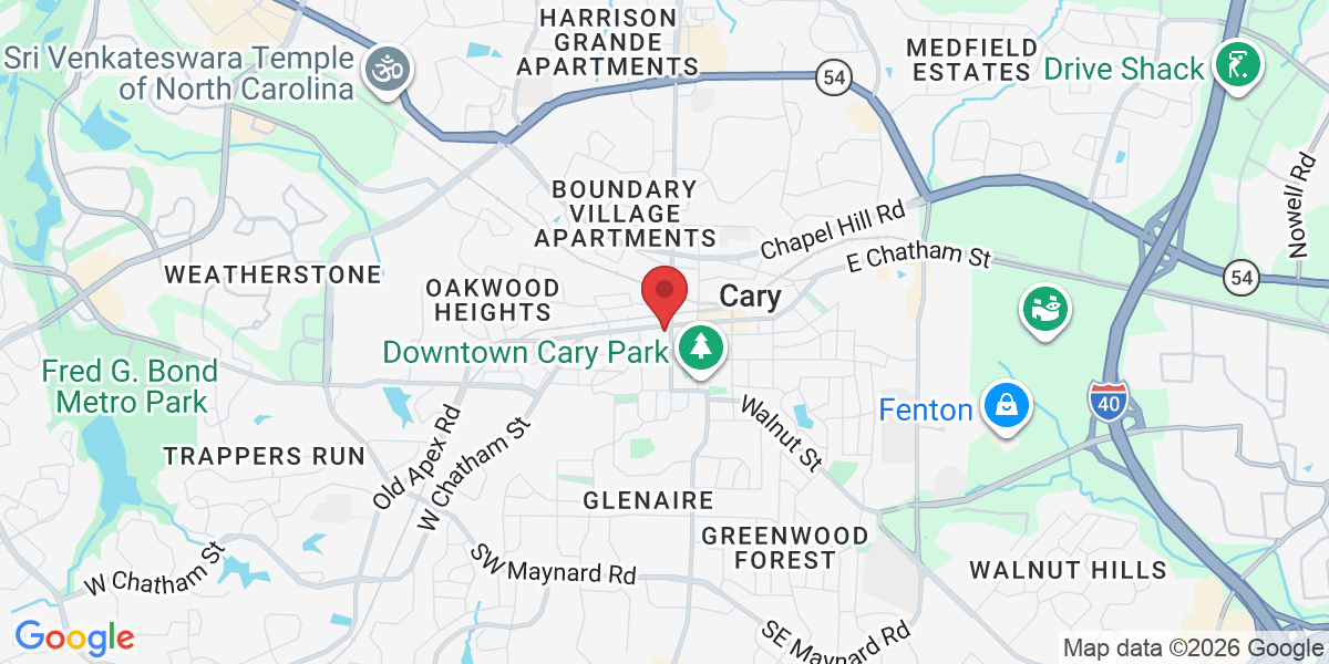 201 W Chatham St ste 220, Cary, NC 27511, USA