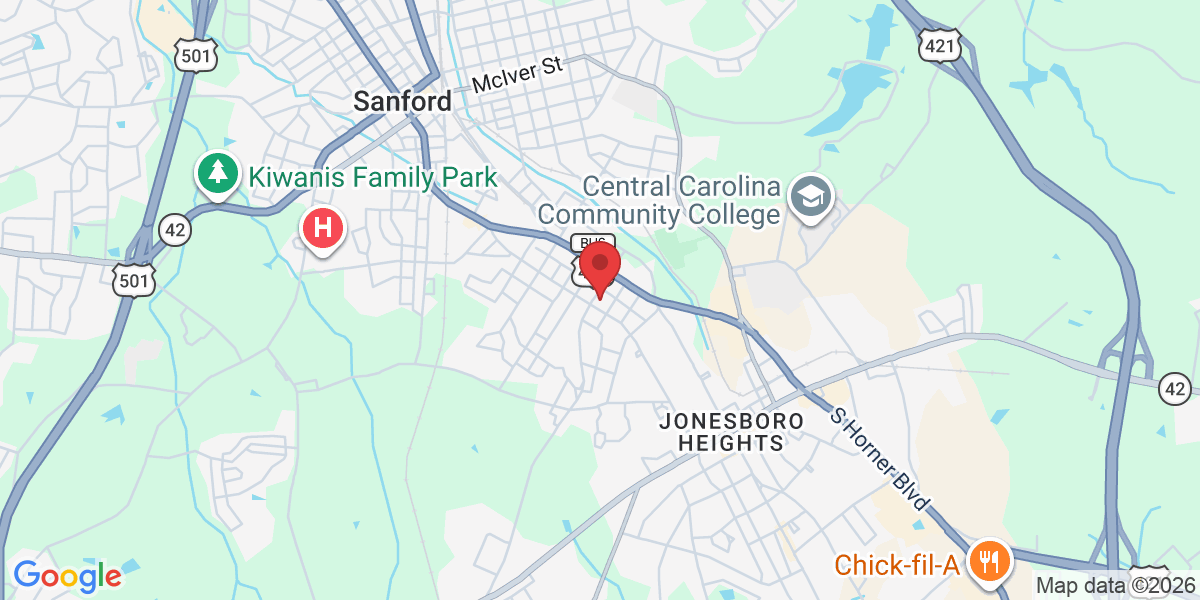 318 Court Square, Sanford, NC 27330, USA