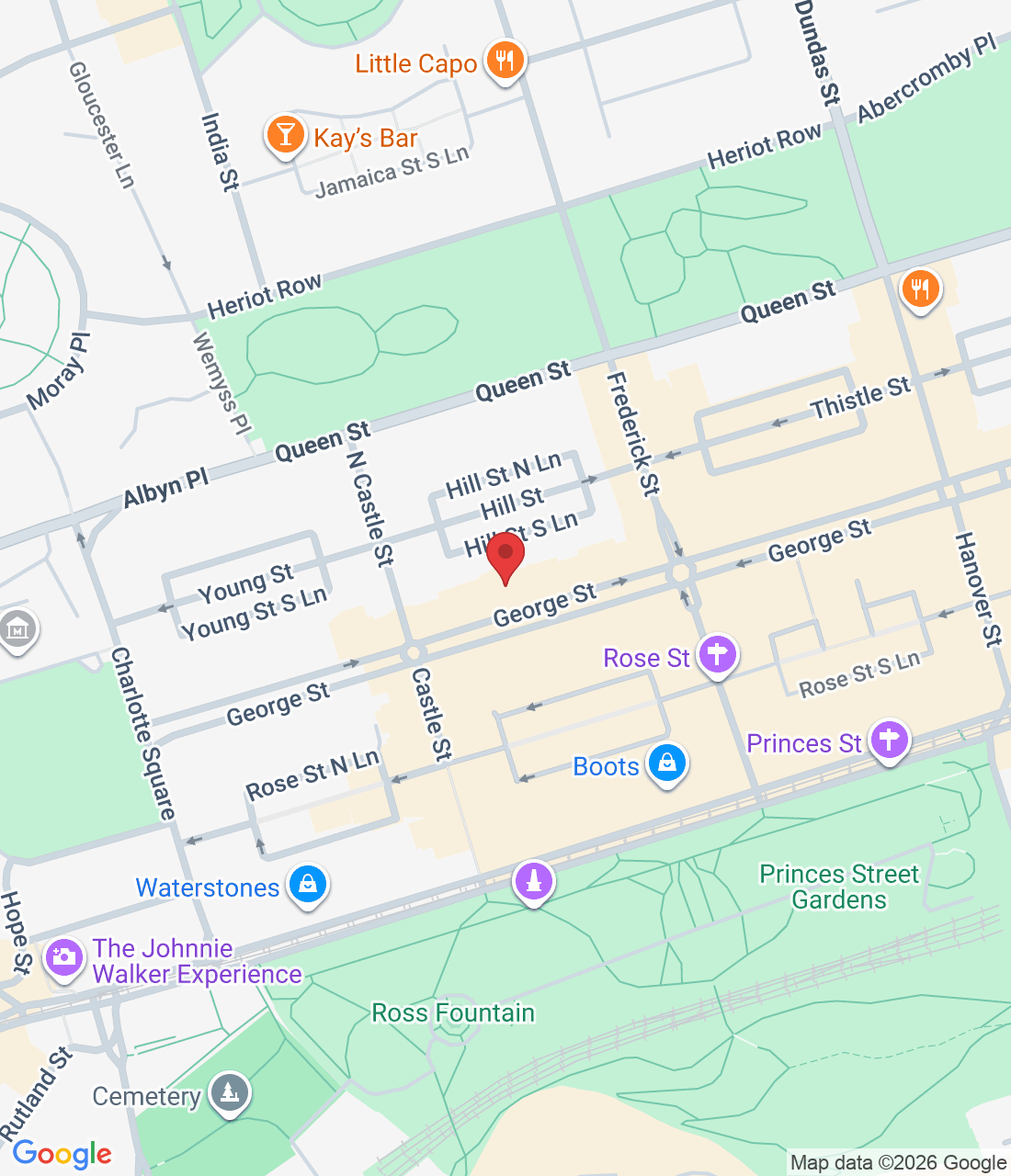 93 George St, Edinburgh EH2 3ES, UK