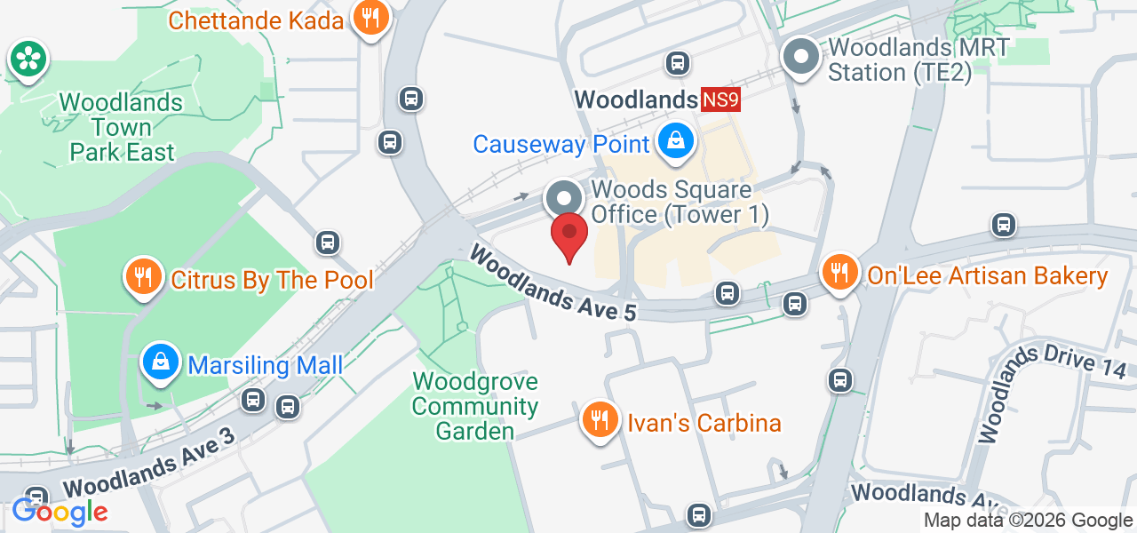 12 Woodlands Square, #05 63, Singapore 737715