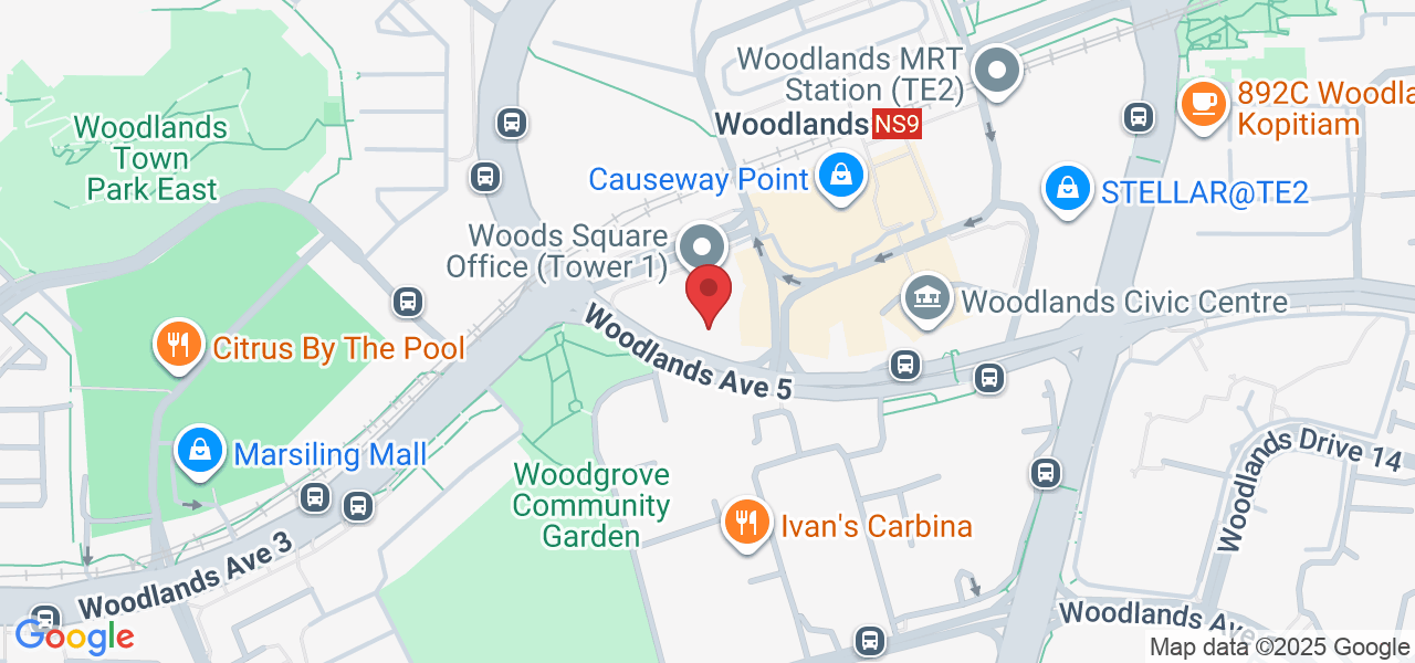 12 Woodlands Square, #05 63, Singapore 737715