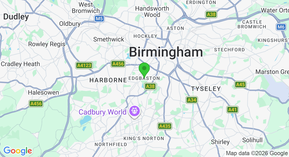 Edgbaston, Birmingham B15 3TB, UK