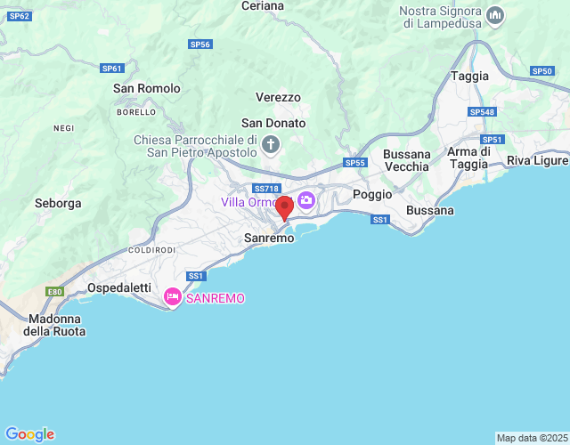 Via Giovanni Ruffini, 7, 18038 Sanremo IM, Italia