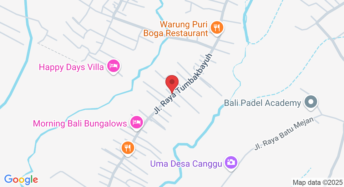 949R+PQF tiying tutul, C Jl. Bumi Damai Indah No.11, Tumbak Bayuh, Kec. Mengwi, Kabupaten Badung, Bali 80351, Indonesia
