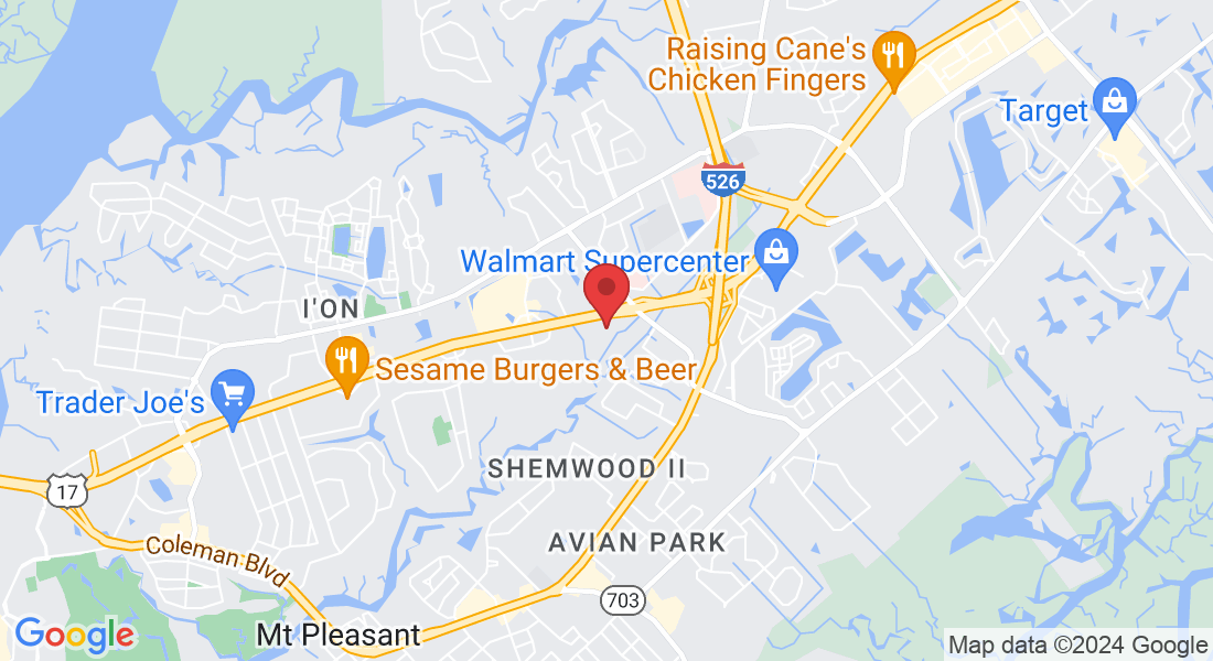 1119 Johnnie Dodds Blvd, Mt Pleasant, SC 29464, USA
