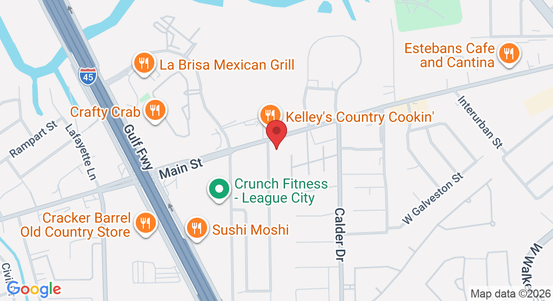 1377 W Main St, League City, TX 77573, USA