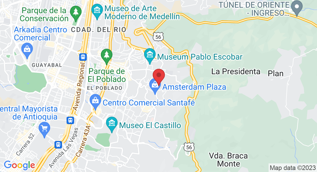 El Tesoro, El Poblado, Medellín, Medellin, Antioquia, Colombia