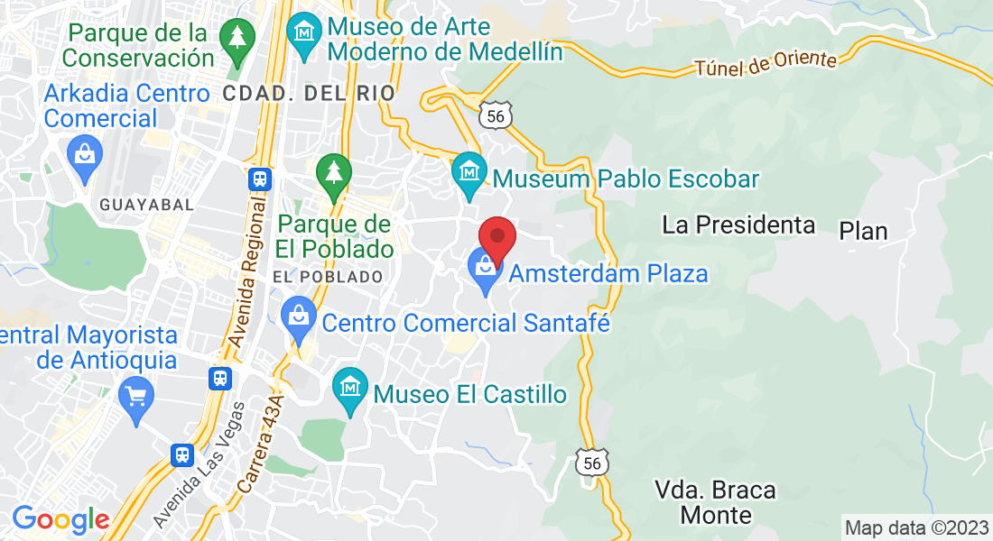 El Tesoro, El Poblado, Medellín, Medellin, Antioquia, Colombia