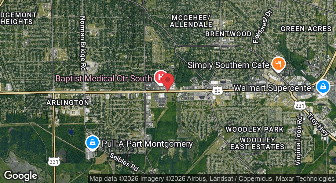 E South Blvd, Montgomery, AL, USA